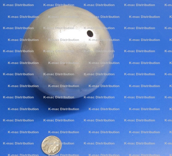Balls 3.0" Diameter 3003 Aluminum Hollow Sphere 