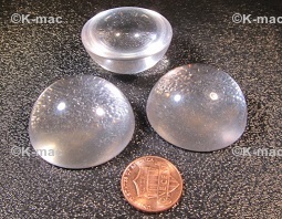 Acrylic Cabachon Half Balls